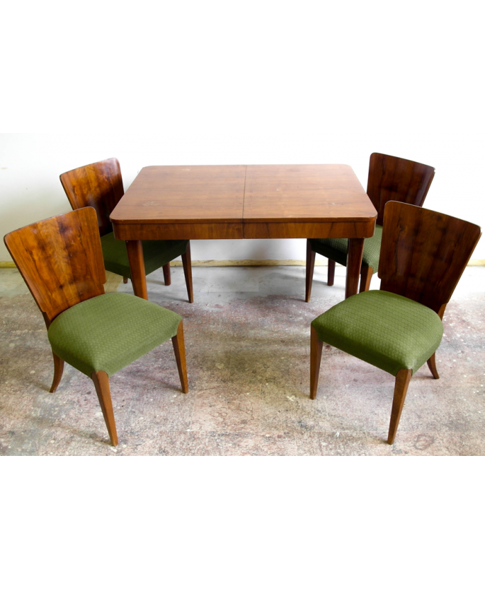 Jídelní stůl a židle Jindřich Halabala